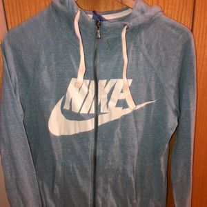 Nike zip up sweatshirt